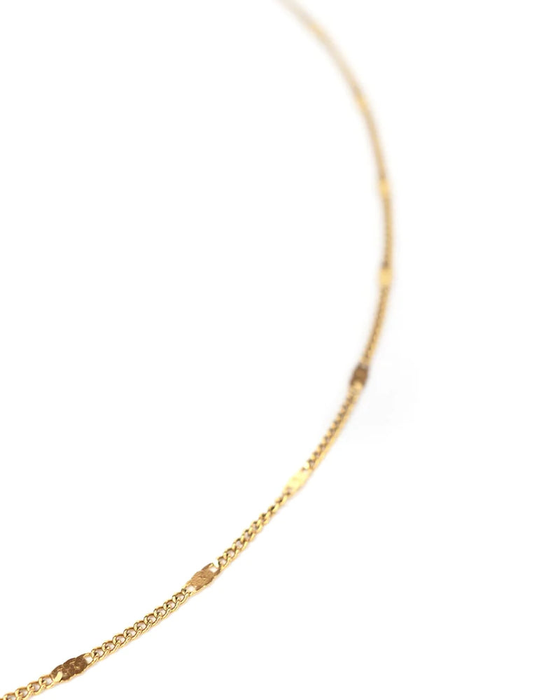 SWEAR | GOLD PINKY PROMISE MEDALLION NECKLACE