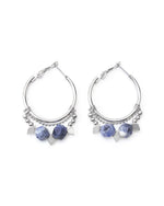ZENITH | SILVER HOOP EARRINGS