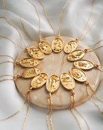 Aquarius - Gold Zodiac Necklace