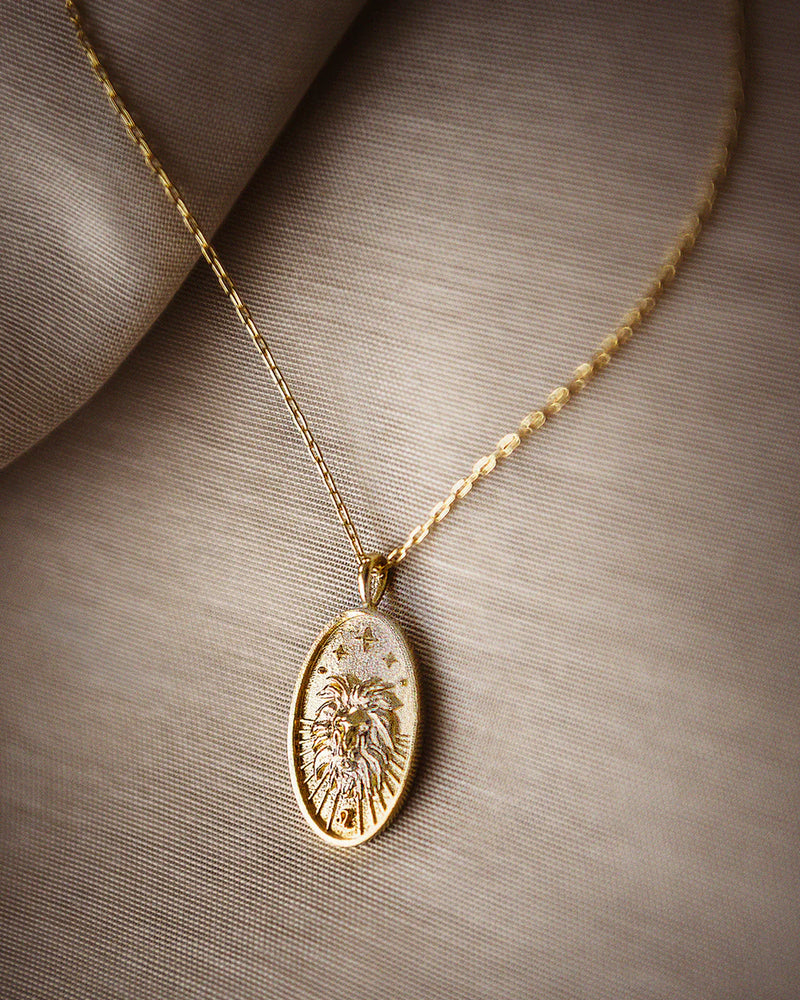 LEO | GOLD ZODIAC NECKLACE