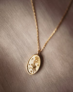Virgo - Gold Zodiac Necklace