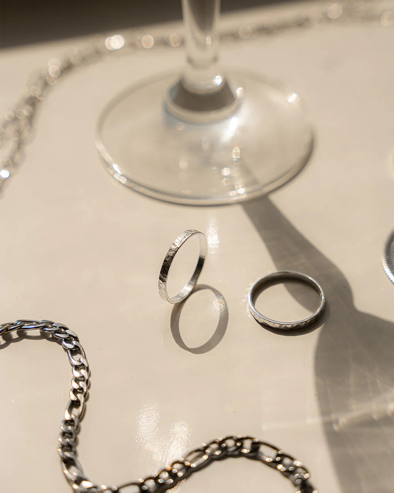 MARTEL | STERLING SILVER HAMMERED RING