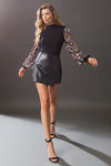 Multi-Color Sequin Sleeve Top