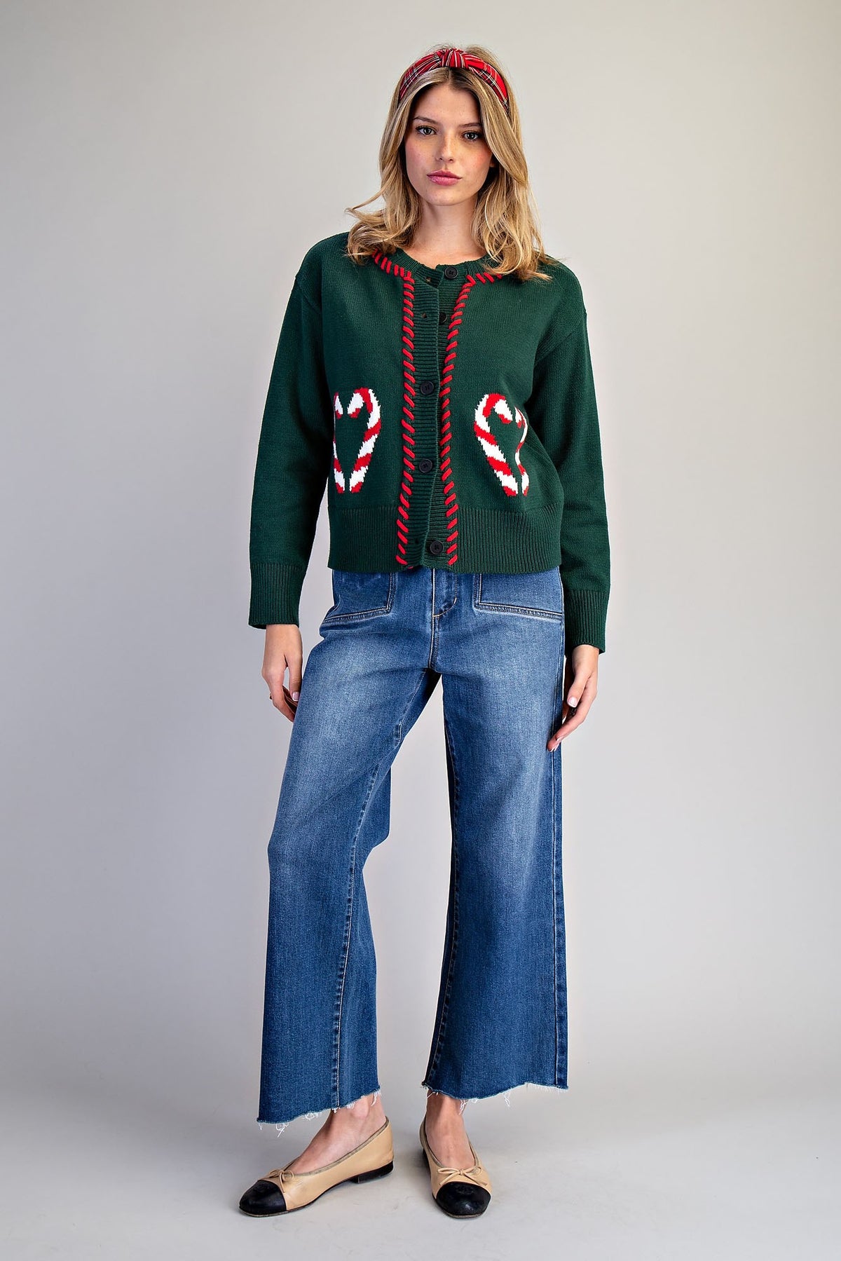 Candy Cane Cardigan