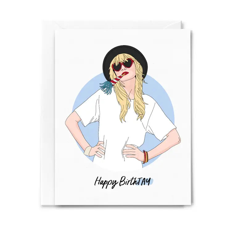 "Happy BirthTAY" Taylor Swift Birthday Card