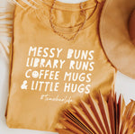 #TeacherLife Unisex Graphic T-Shirt (Heather Mustard)