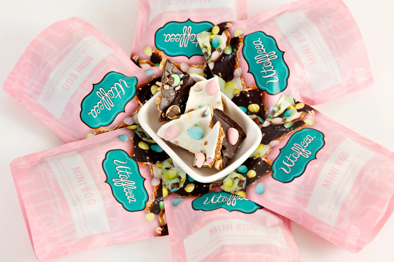 Utoffea || Mini Egg Handcrafted Toffee 135g Bag