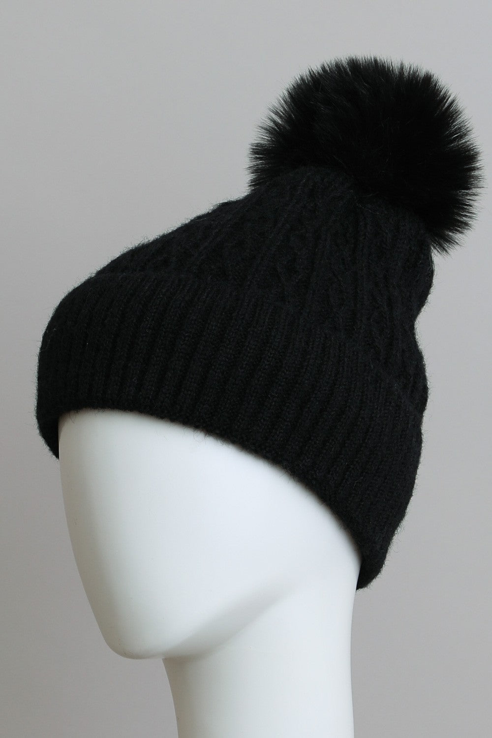 Cable Knit Cuffed Beanie (4 Colors!)