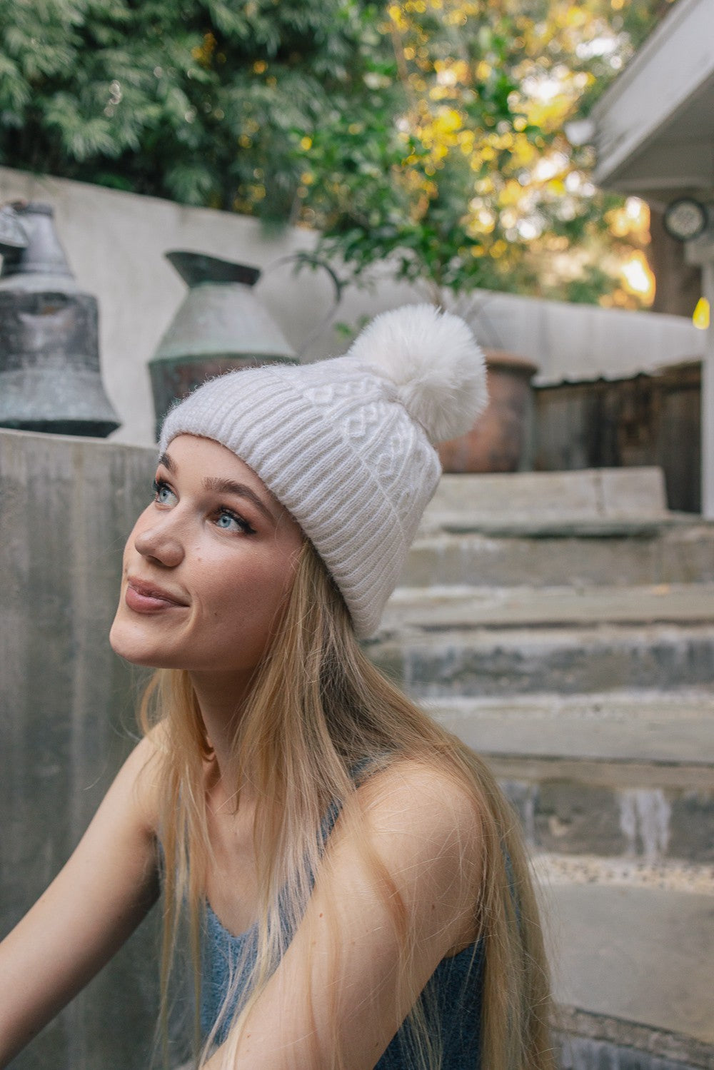 Cable Knit Cuffed Beanie (4 Colors!)