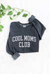 "Cool Moms Club" Mineral Graphic Sweatshirt
