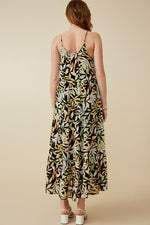 Botanical Print Tank Dress