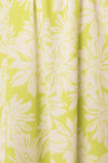 Side Cut Out Neon Floral Sleeveless Dress