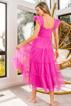 Hot Pink Tulle Dress