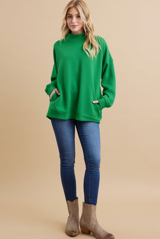 Plus size on sale mock neck sweater