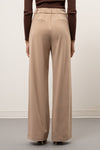 Wide Leg Trousers (Khaki)