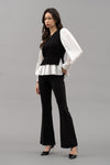 Layered Round Neck Sweater Vest
