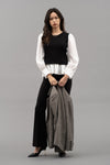 Layered Round Neck Sweater Vest