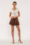 Scallop Hem Knit Top (Ivory)