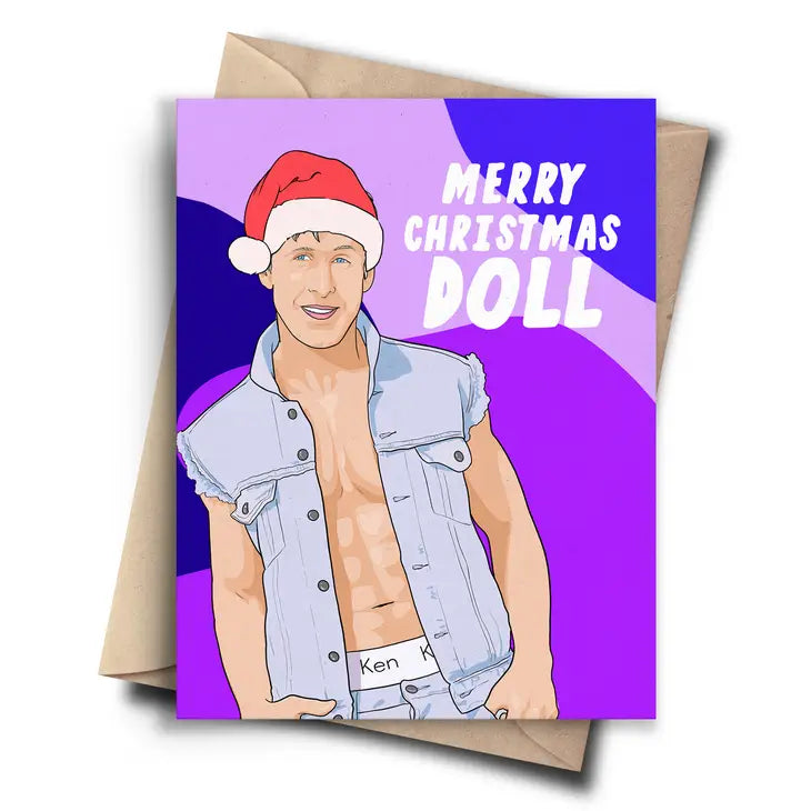 "Merry Christmas Doll" Barbie/Ken Holiday Card