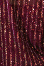 High Neck Sequin Top