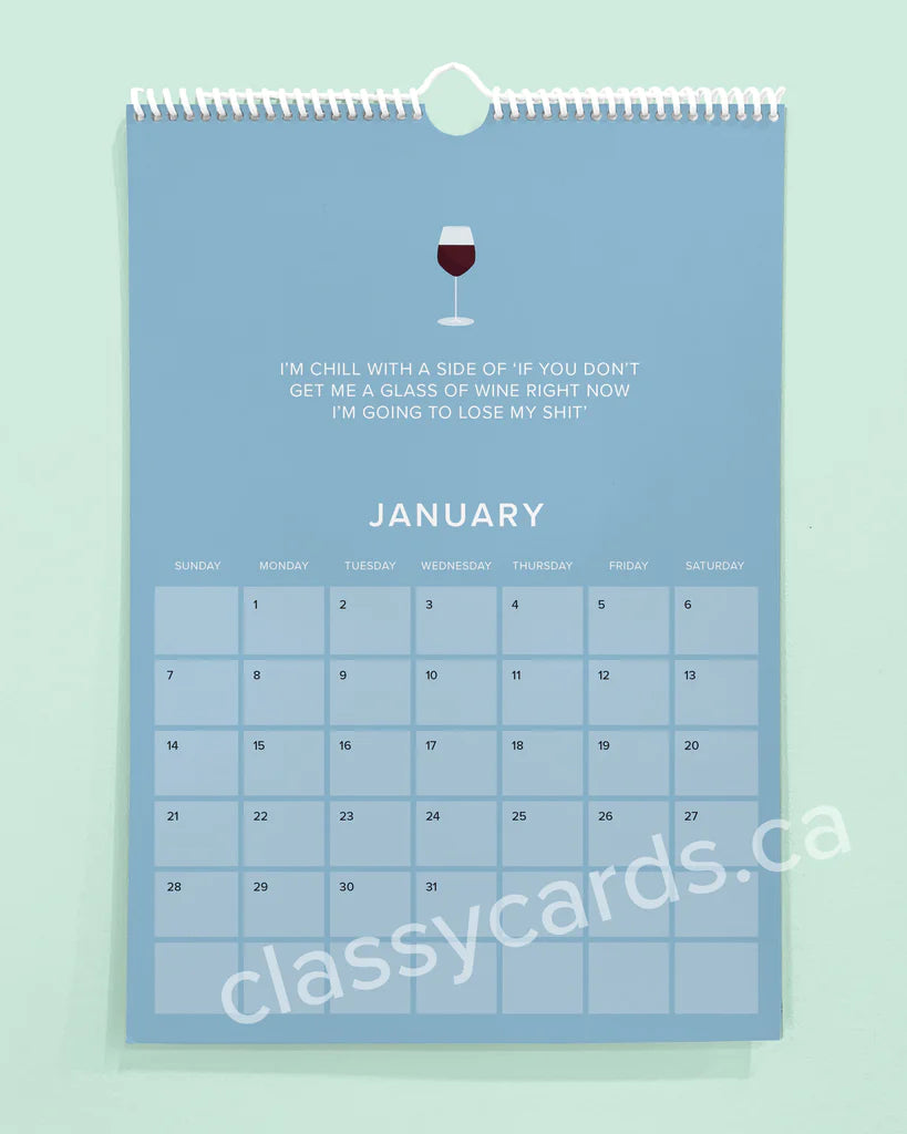 "Wine" 2024 Calendar