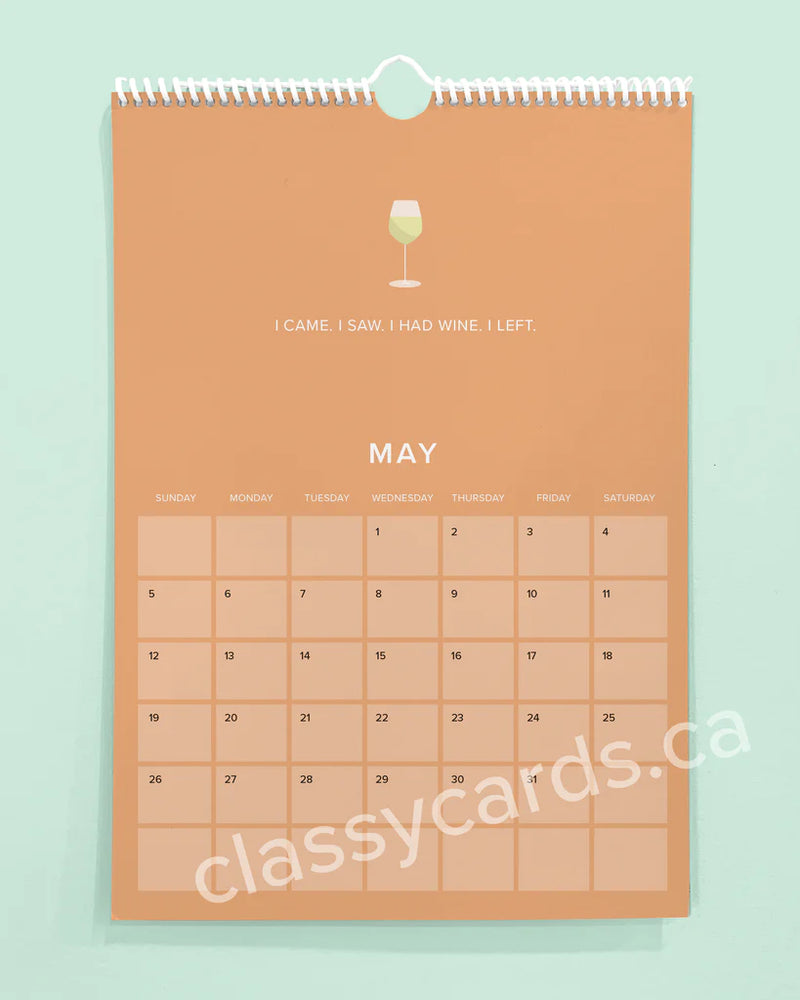 "Wine" 2024 Calendar