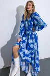 "Let Me See" Woven High-Lo Maxi Dress