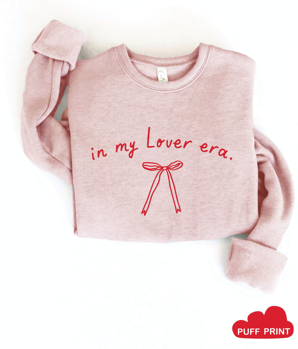 "In My Lover Era" Unisex Sweatshirt (Rose)