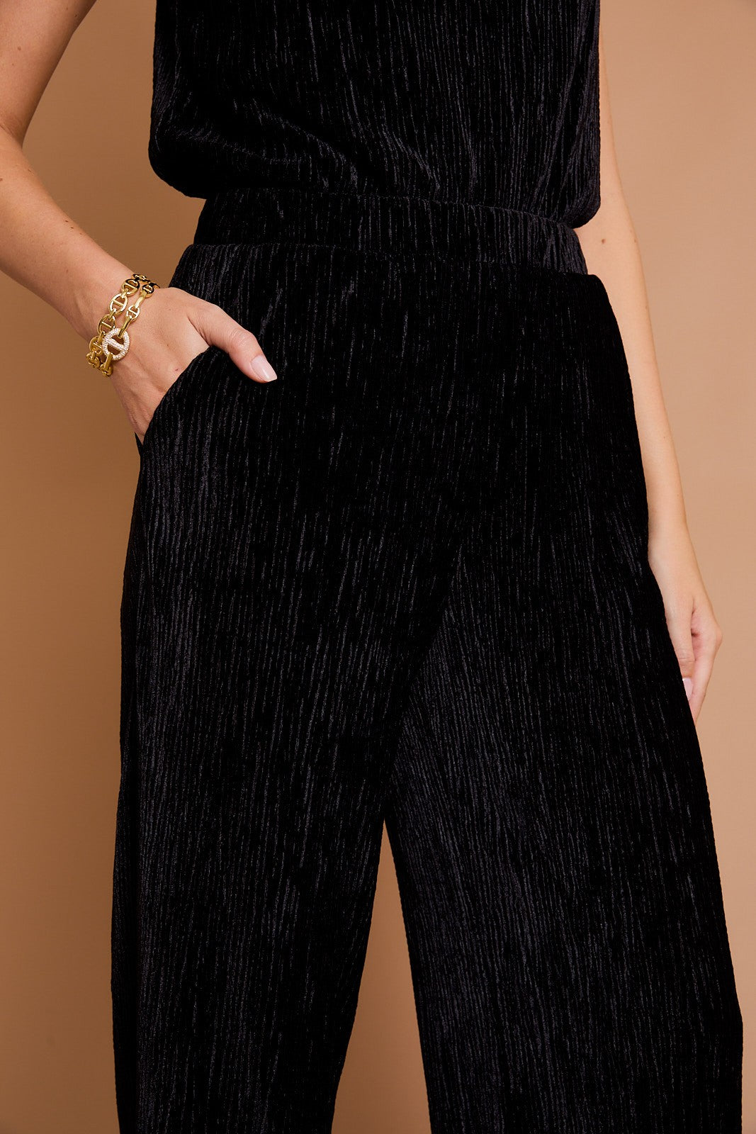 Velvet Cami & Matching Pant Set