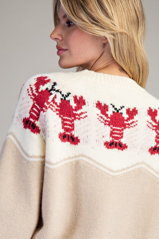 Lobster Knit Cardigan