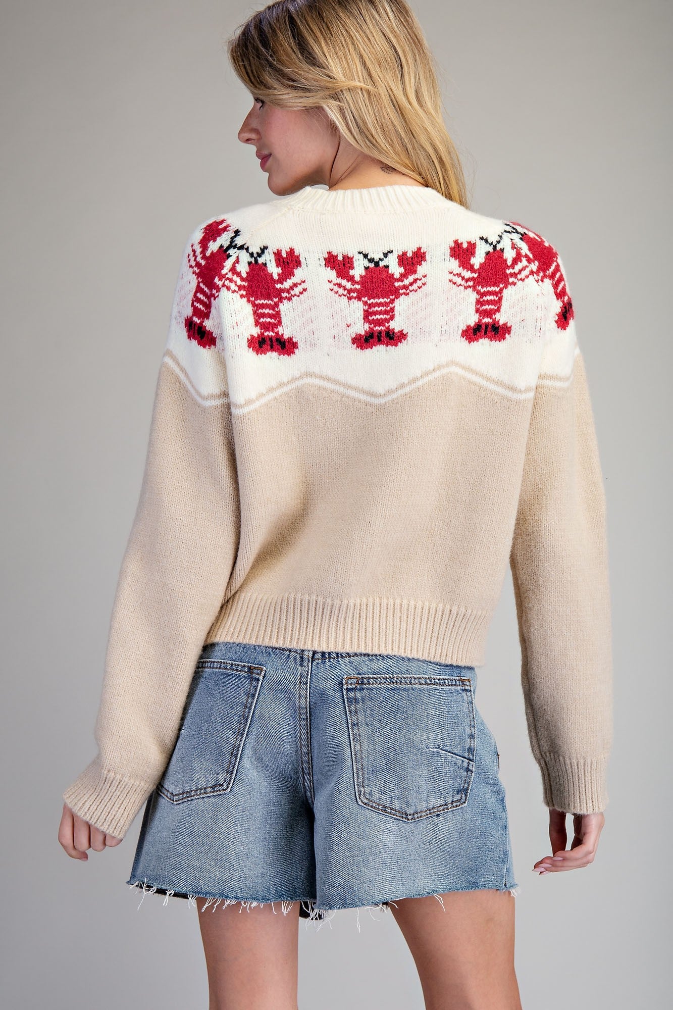 Lobster Knit Cardigan