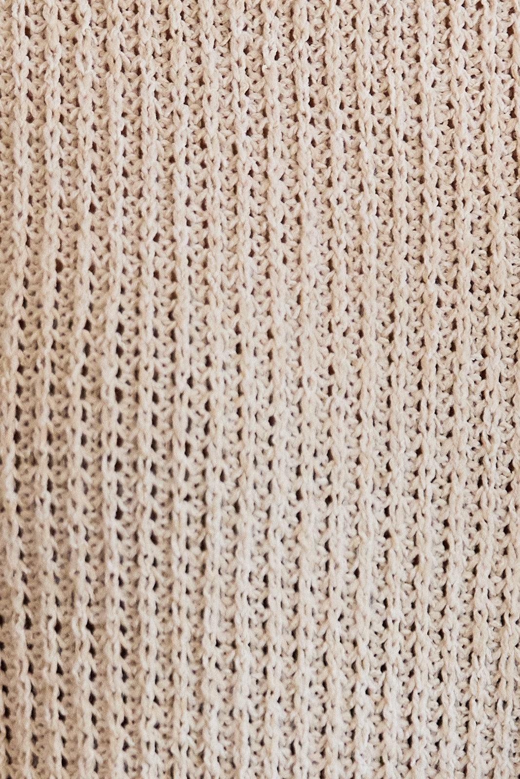 Crew Neck Cuffed Short Sleeve Knit Top