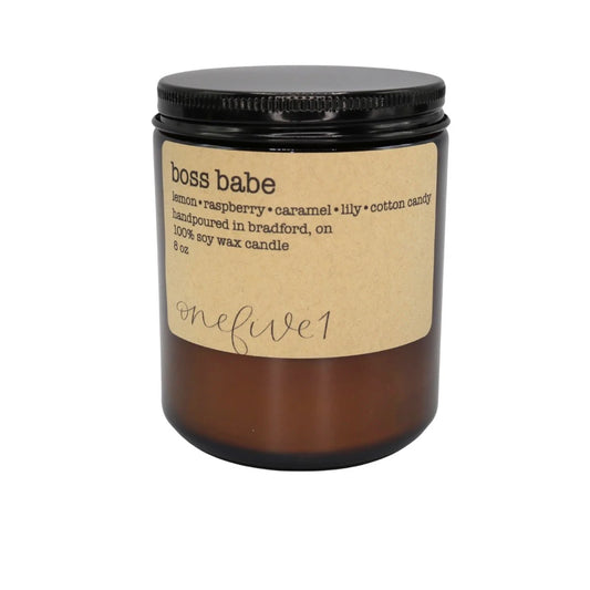 *Canadian Brand* | "Boss Babe" 8oz Soy Candle