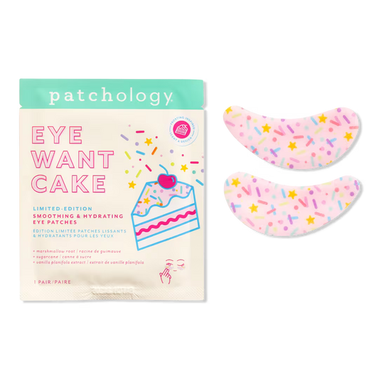 Patchology || "Eye Want Cake" Smoothing & Hydrating Eye Patches (Single)