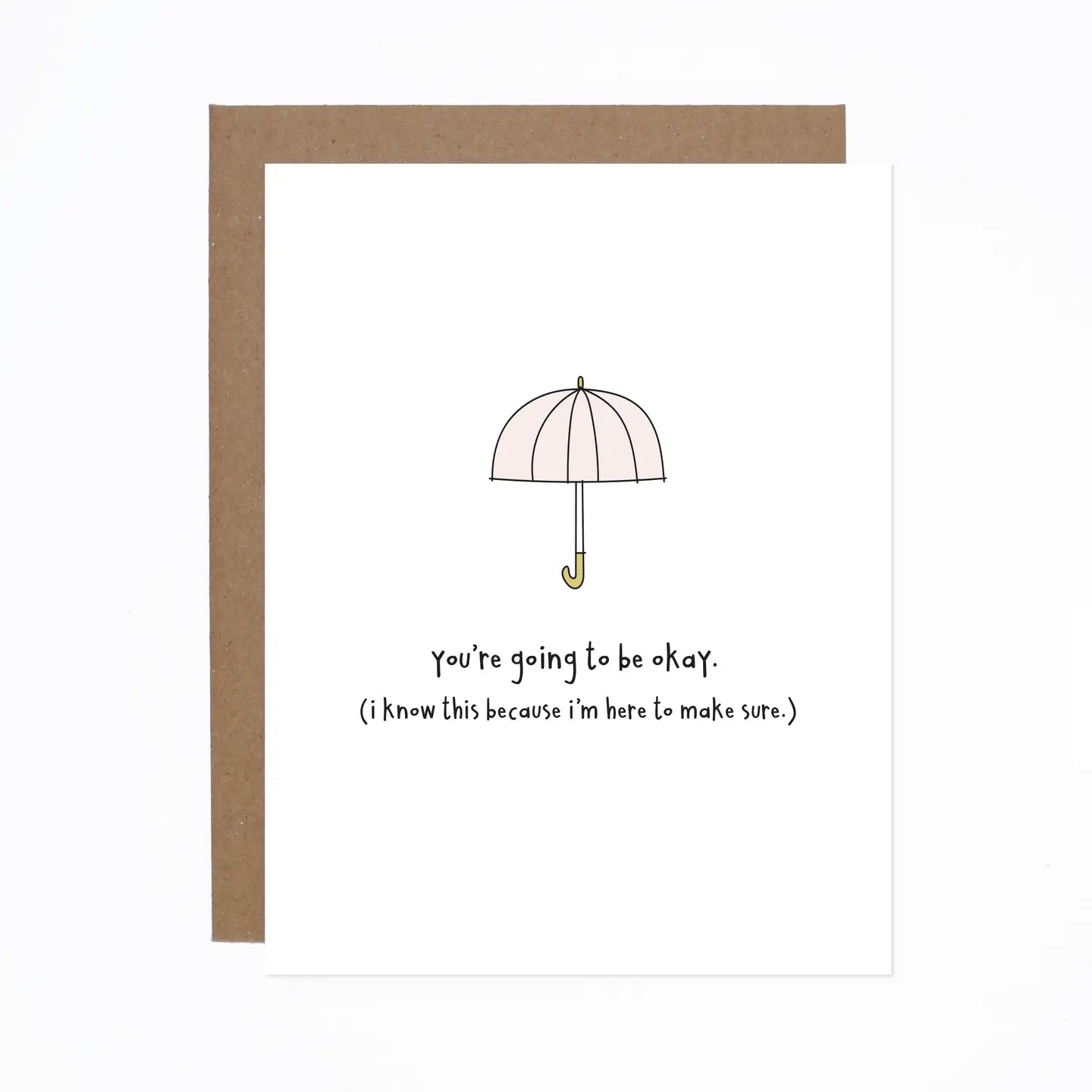 *Canadian Brand* | "You're Going to be Okay" Umbrella Empathy Card