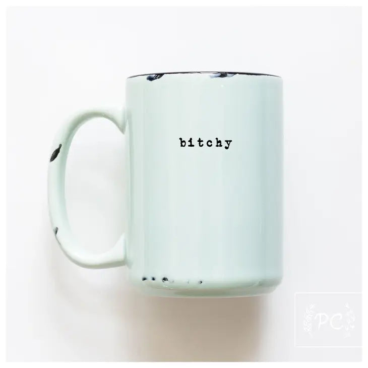 "Bitchy" 15oz Mug (Green)