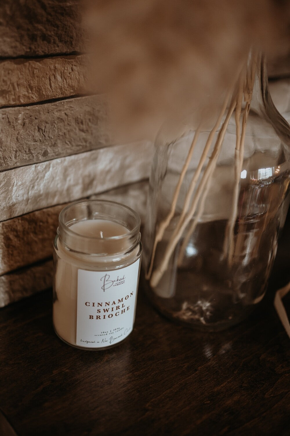 "Cinnamon Swirl Brioche" Soy Candle