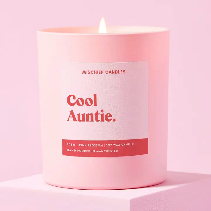 Mischief Candles | "Cool Auntie" Hand Poured Soy Candle