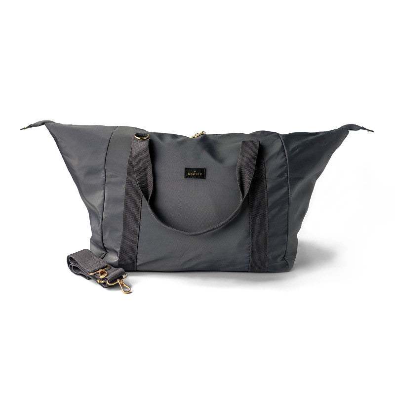 Triple Threat Foldable Duffle Bag (Charcoal)