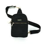 Roundtrip Convertible Sling & Crossbody Bag || Black