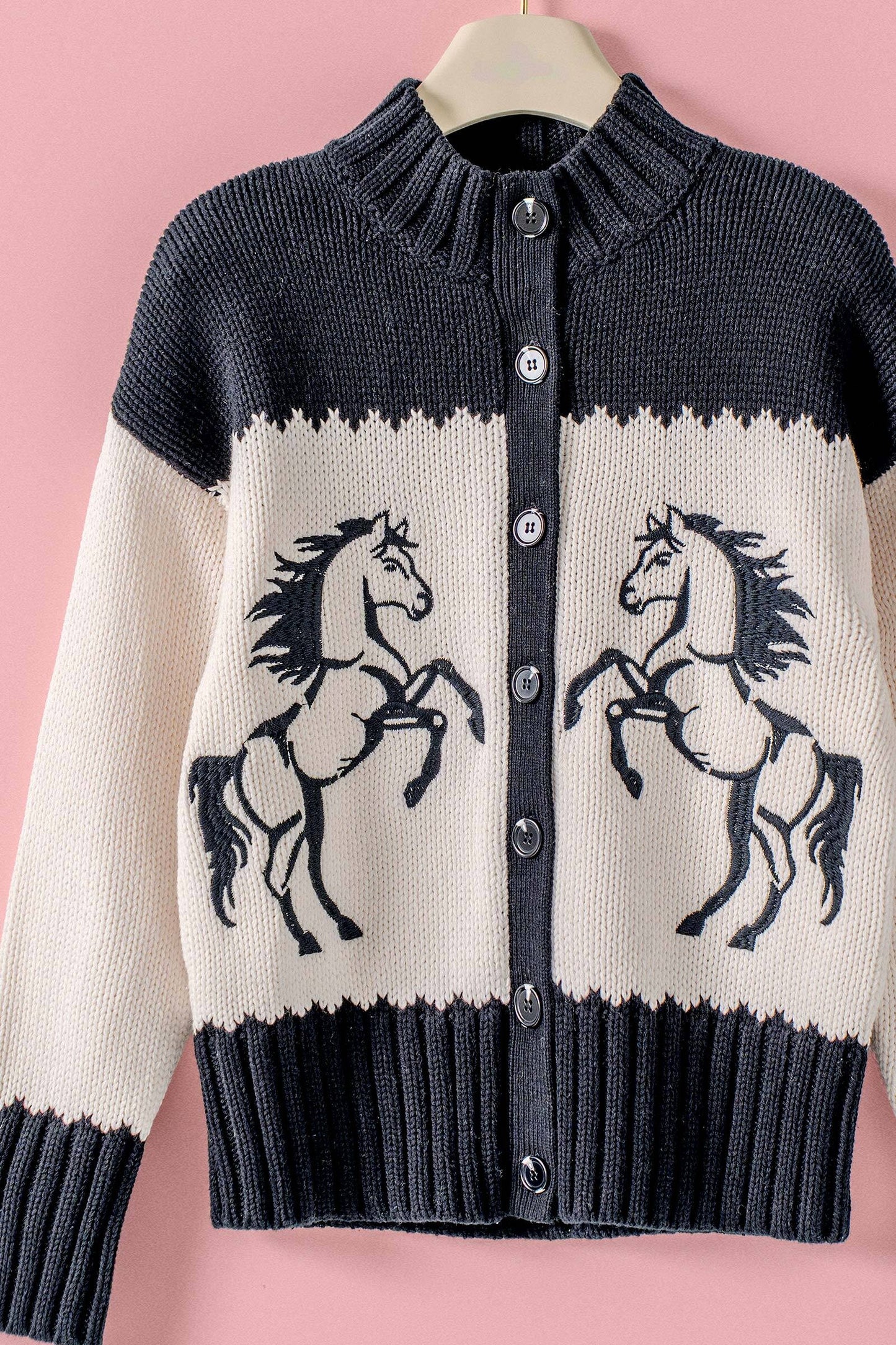 Wild Horses Western Cardigan