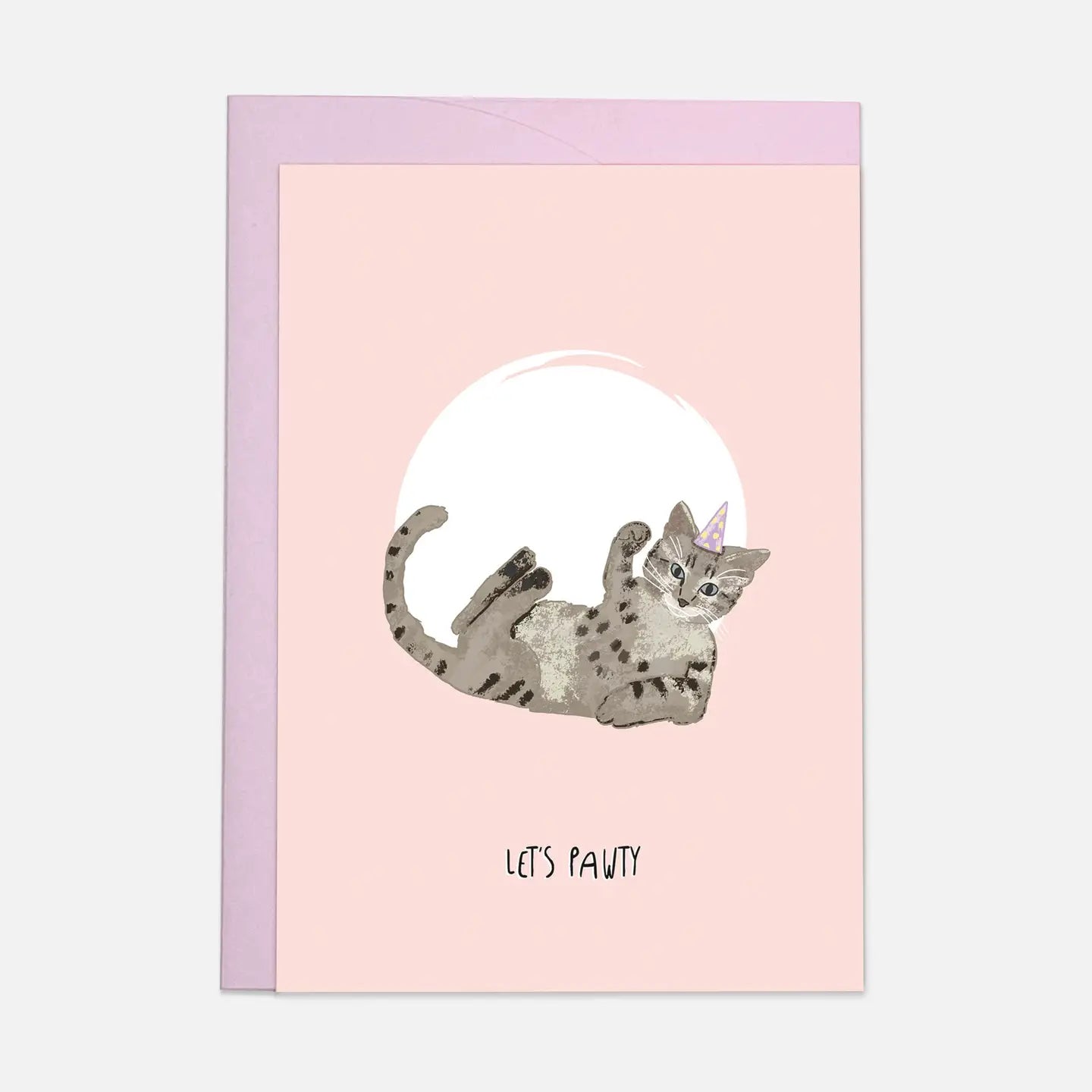 "Let's Pawty" Birthday Card