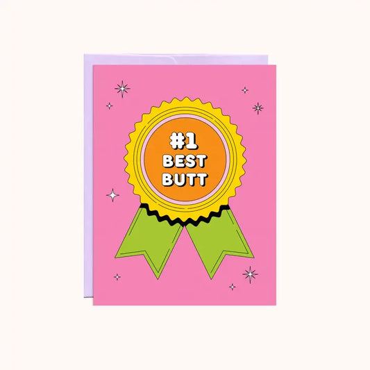 *Canadian Brand* | "#1 Best Butt" Love/Friendship Card