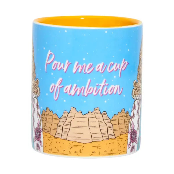 "Pour Yourself a Cup of Ambition" Dolly Parton 12oz Mug