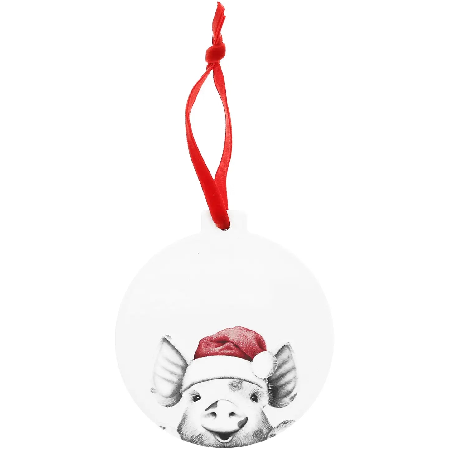 Pig Ceramic Ornament