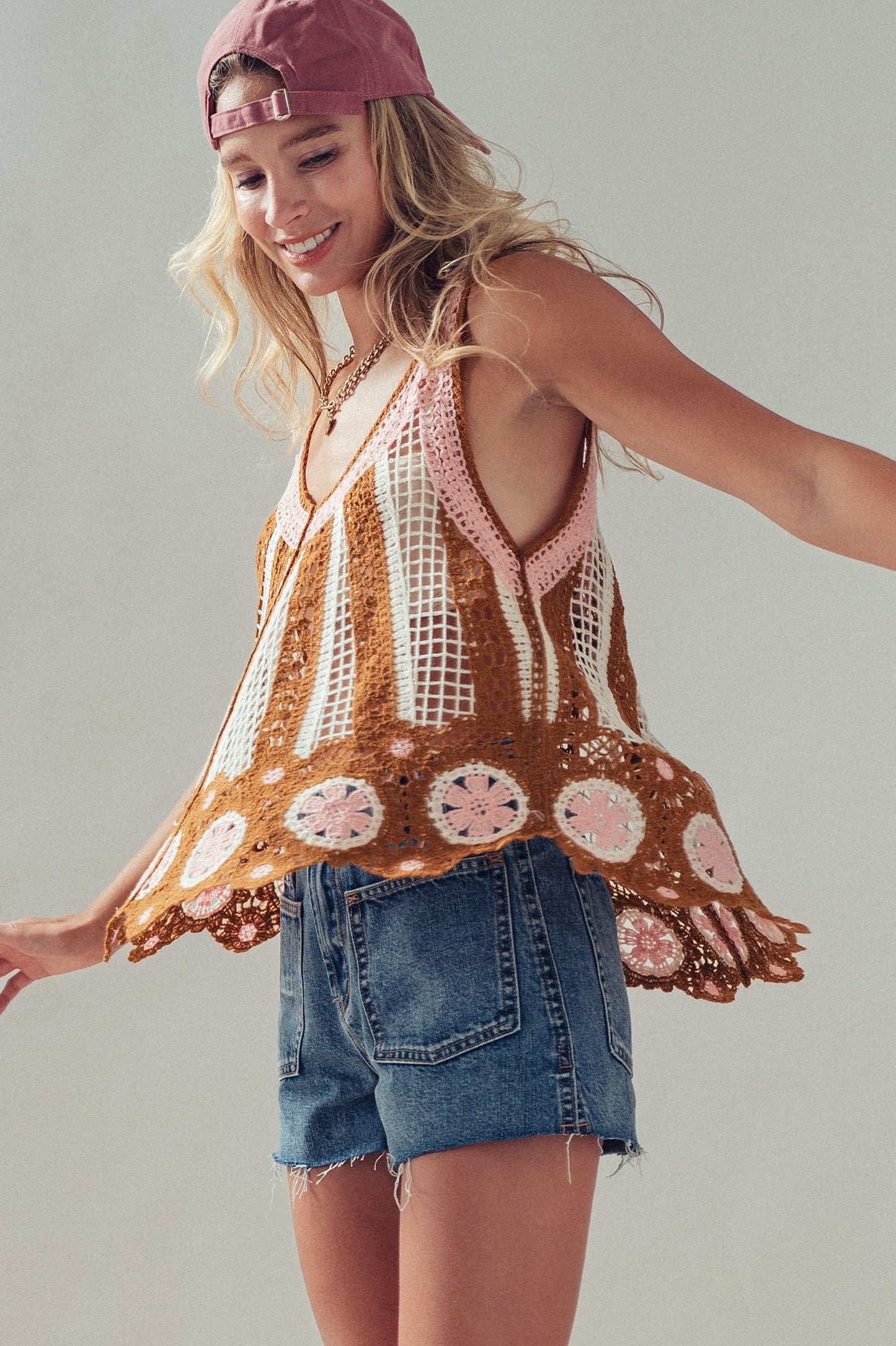 Summer Sunshine Crochet Tank