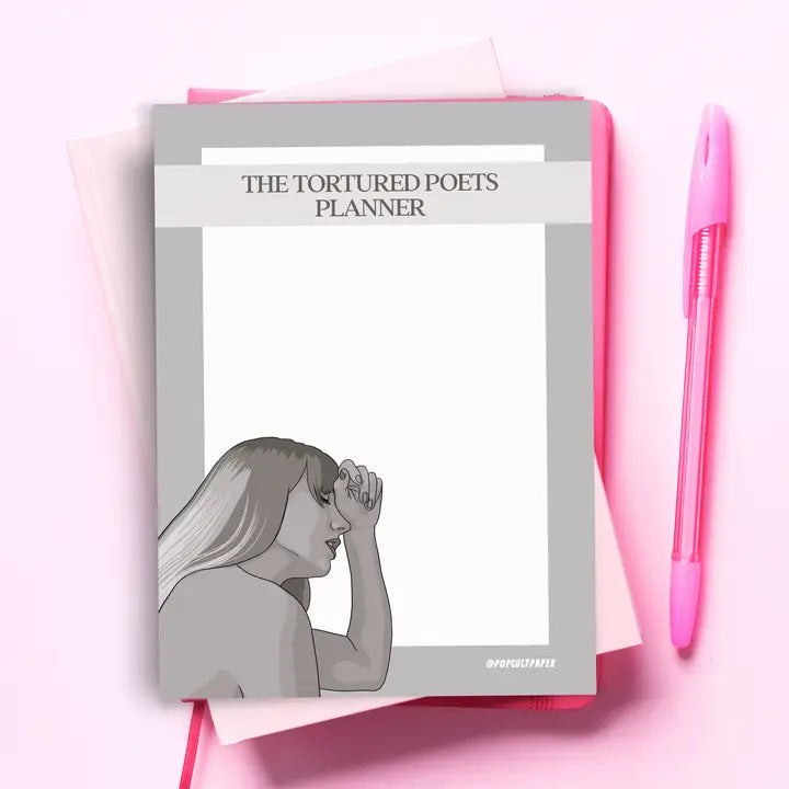 "The Tortured Poets Planner" Notepad