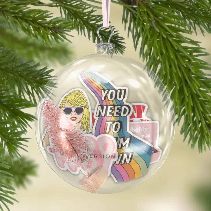 Taylor Swift Sticker Ornament (4 Stickers)