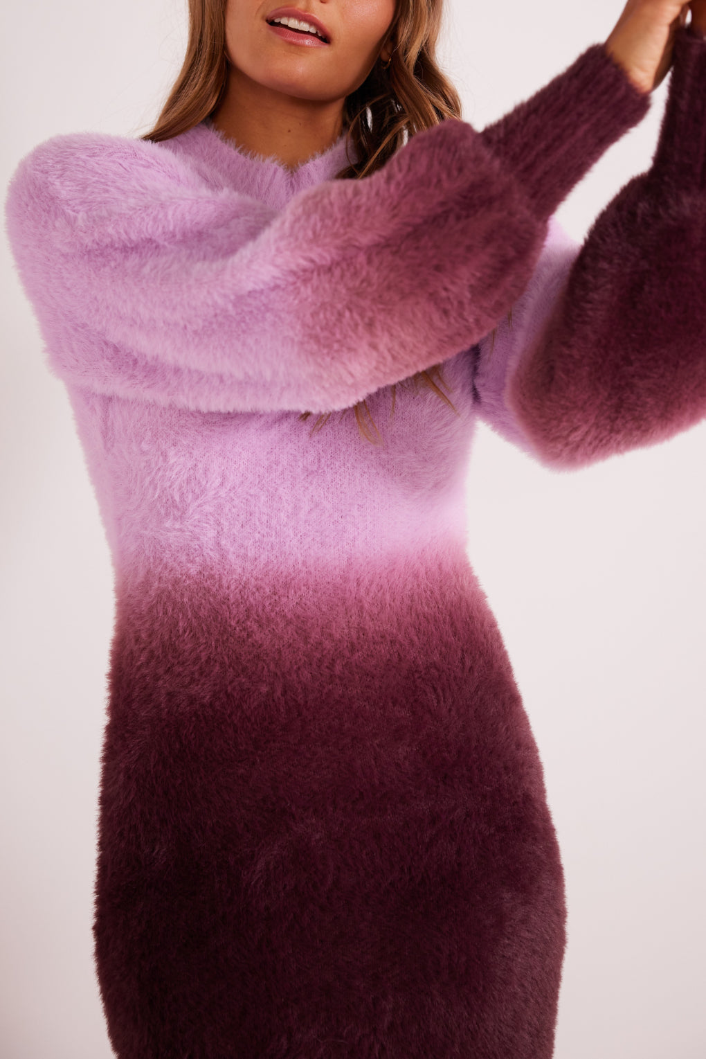 MINKPINK || Nola Dip Dyed Sweater Dress
