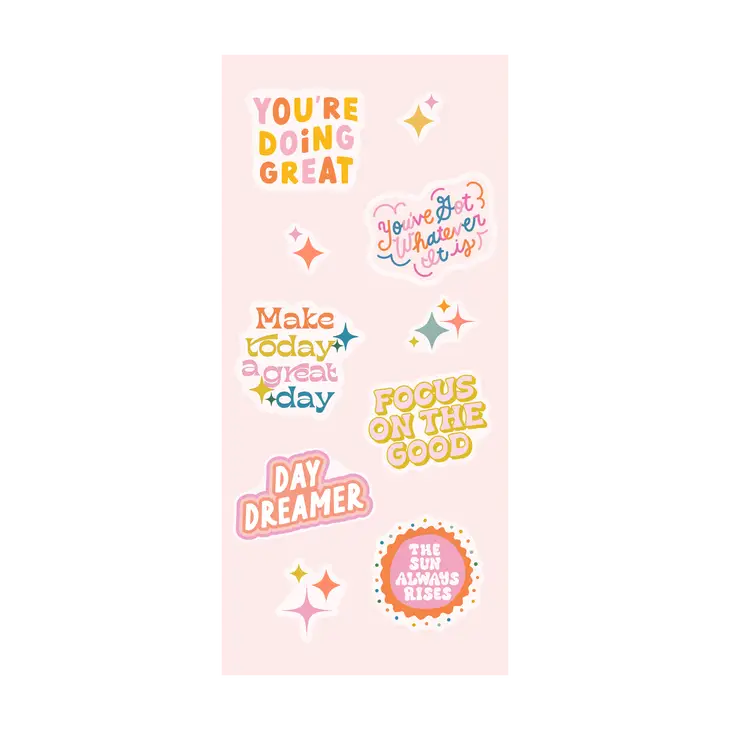 Sticker Booklet || Bold & Bright Planner Edition